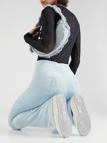Juicy Couture Flared Hose 'FREYA' in Blau