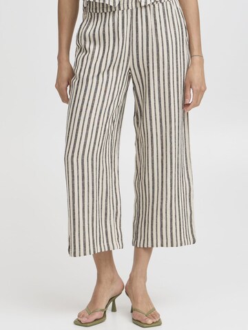 b.young Loosefit Broek ' BYFalakka ' in Beige