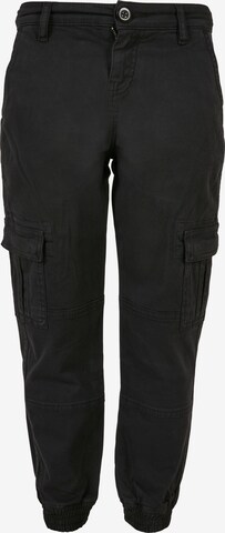 Effilé Pantalon Urban Classics en noir : devant