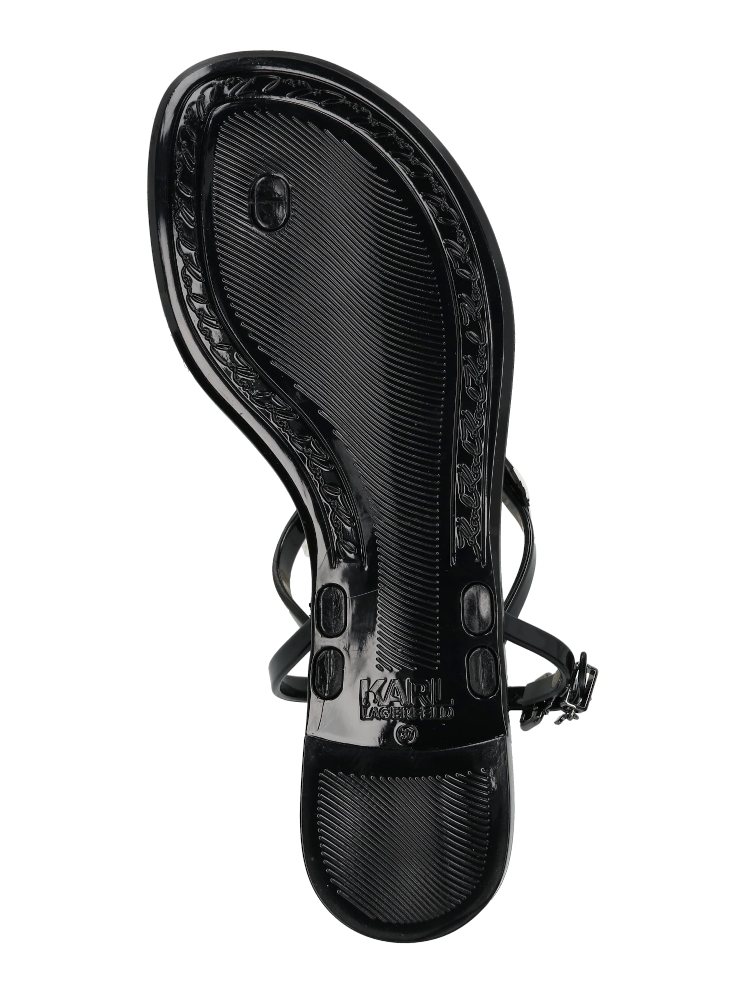 Séparateur d'orteils Karl Lagerfeld en noir