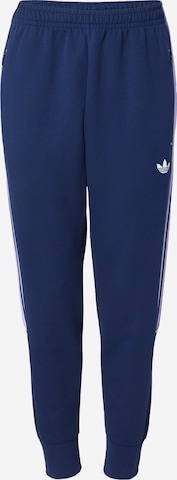 mėlyna ADIDAS ORIGINALS Siaurėjantis Kelnės 'SPACER': priekis