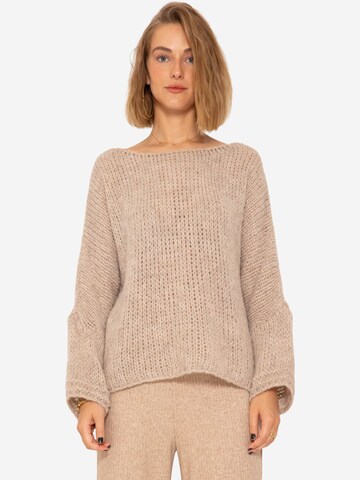 SASSYCLASSY Pullover i beige: forside