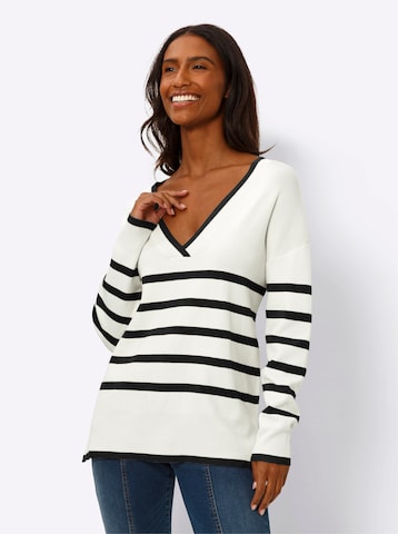 Pullover di heine in nero: frontale