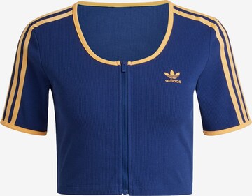 Haut ADIDAS ORIGINALS en bleu : devant