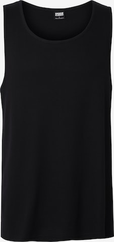 Urban Classics Shirt in Zwart: voorkant