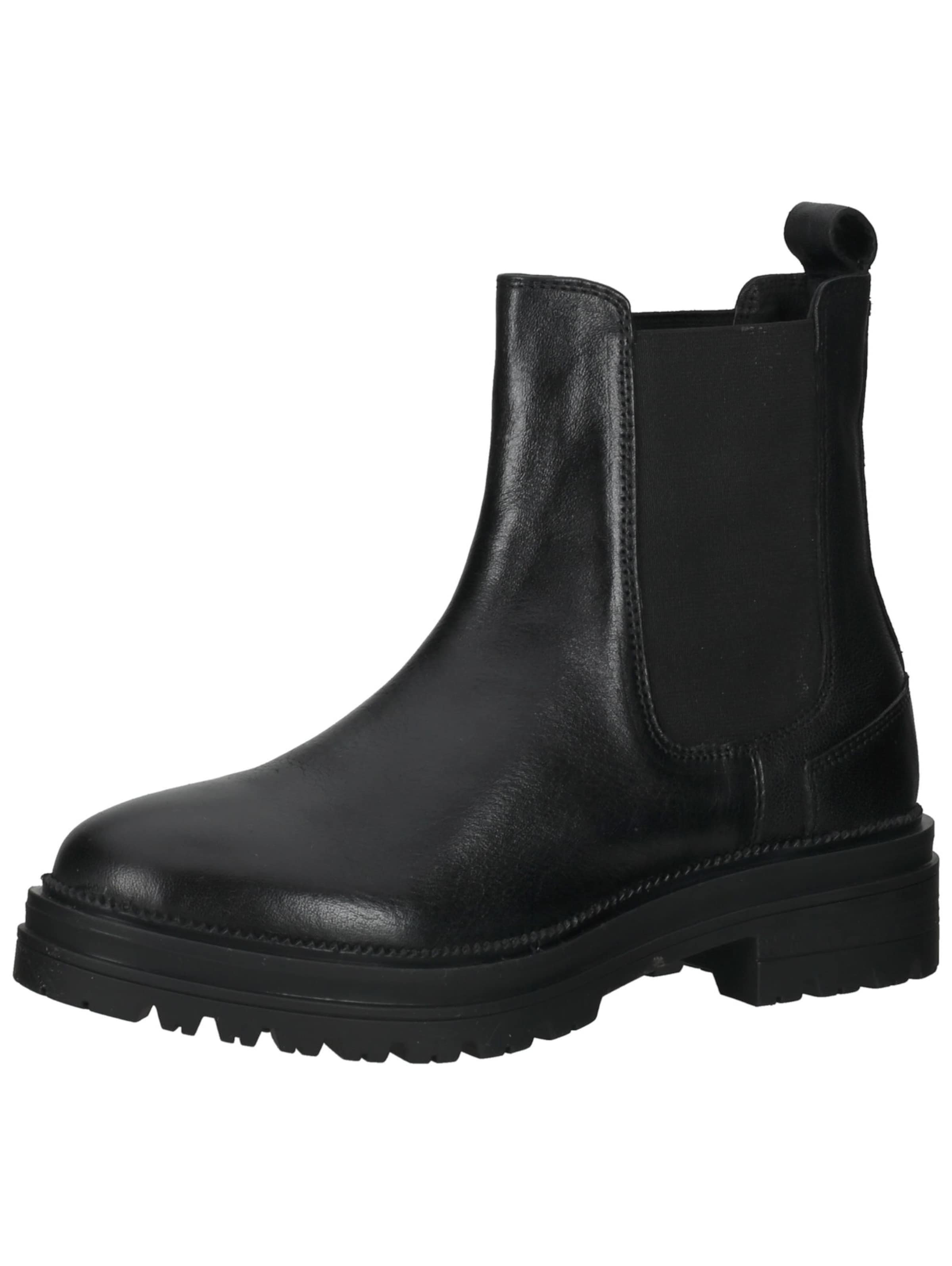 LAZAMANI Chelsea boots in Black: front