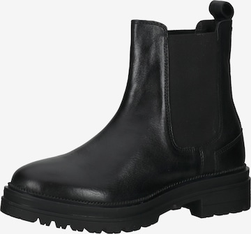 LAZAMANI Chelsea Boots in Black: front