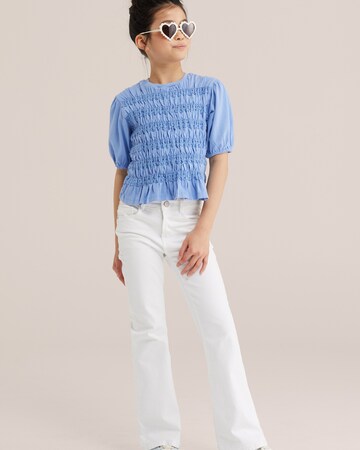 WE Fashion Блузка в Синий
