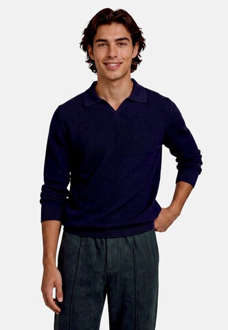 Pull-over zero en bleu : devant