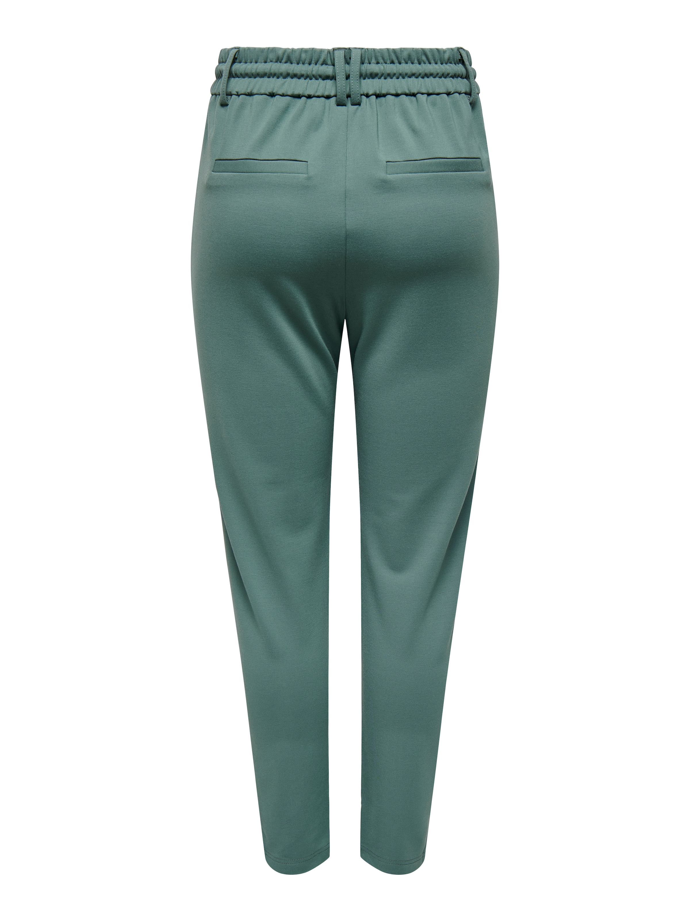 ONLY Slimfit Veckad byxa 'ONLPoptrash' i grön