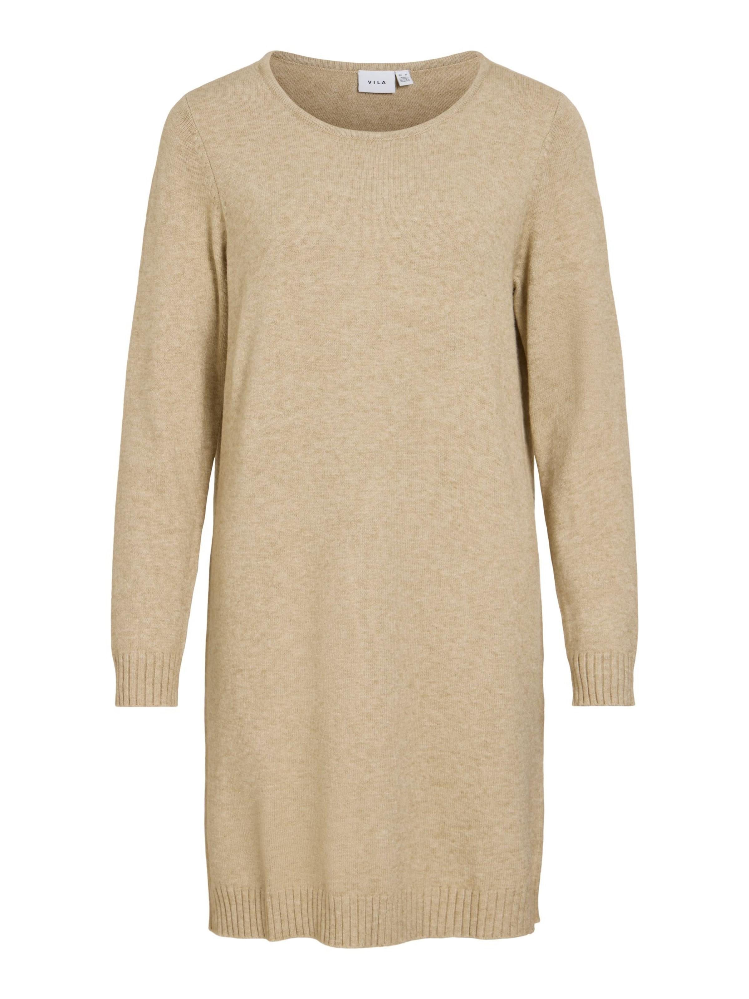 VILA Knit dress 'RIL ' in XS in Beige, Item view