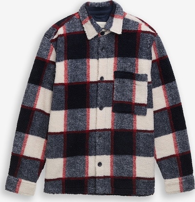 TOM TAILOR Prijelazna jakna u mornarsko plava / trešnja crvena / bijela, Pregled proizvoda