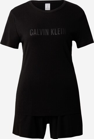Calvin Klein Underwear Kort pyjamas 'Intense Power ' i svart: framsida