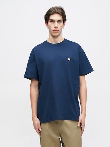 T-Shirt 'Сhase' Carhartt WIP en bleu : devant