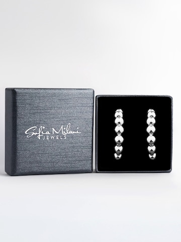 Sofia Milani Ohrringe 'Ball'‌‌‌‌‌‌‌‌‌ in Silber