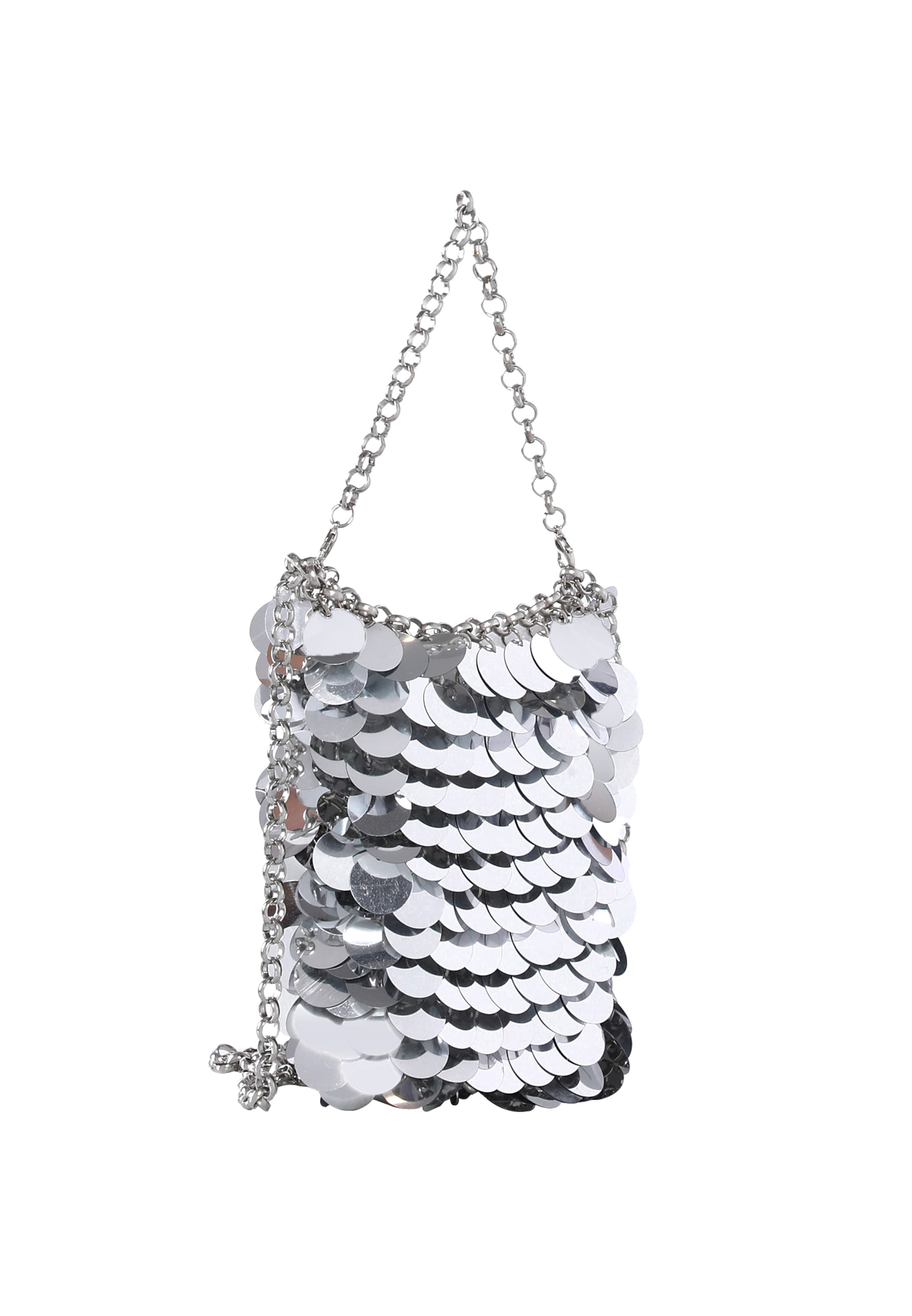 myMo at night - Bolso de mano en plata