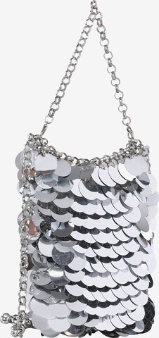 Koosh Handbag in Silver