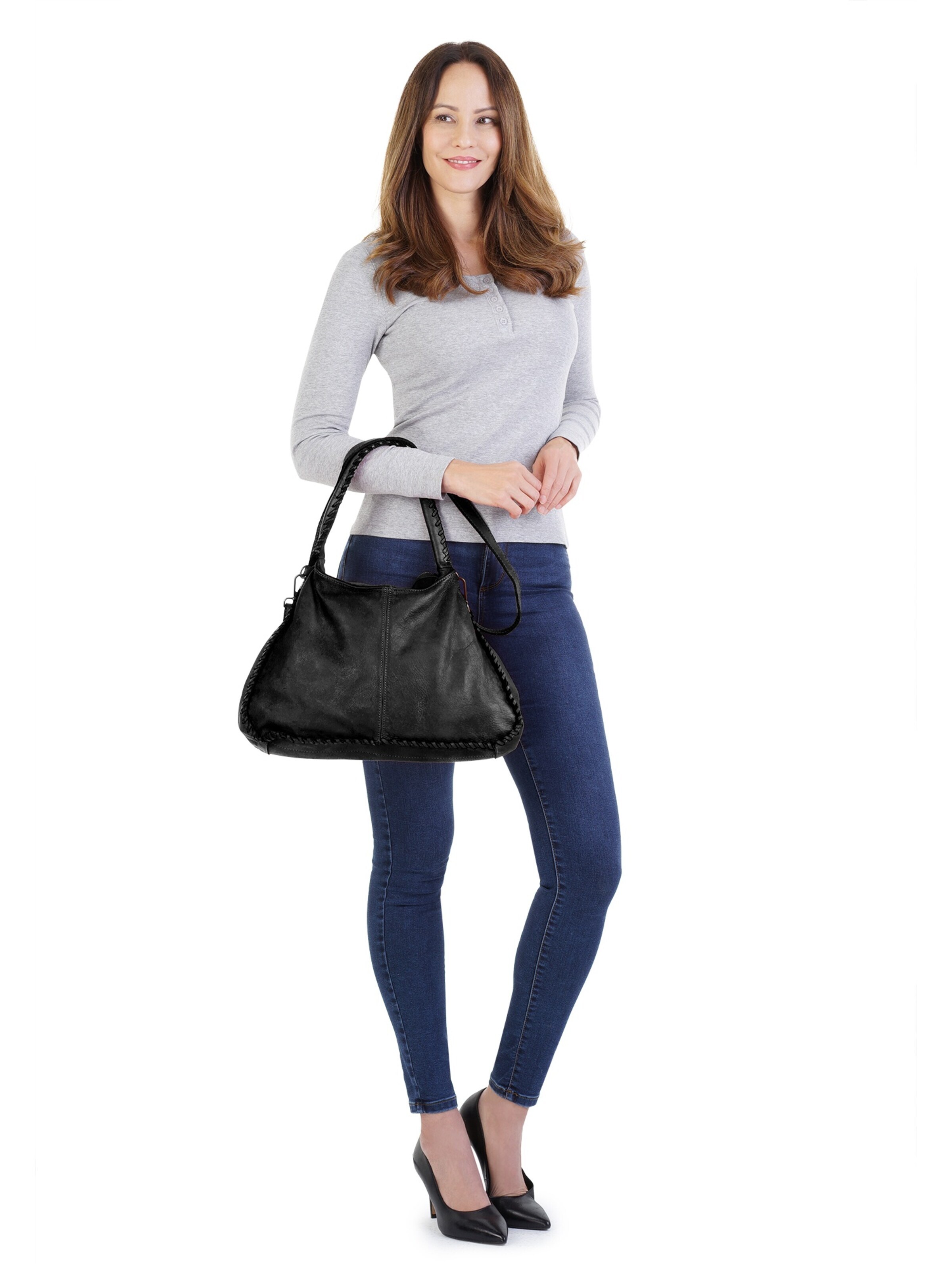 Cabas Samantha Look en noir
