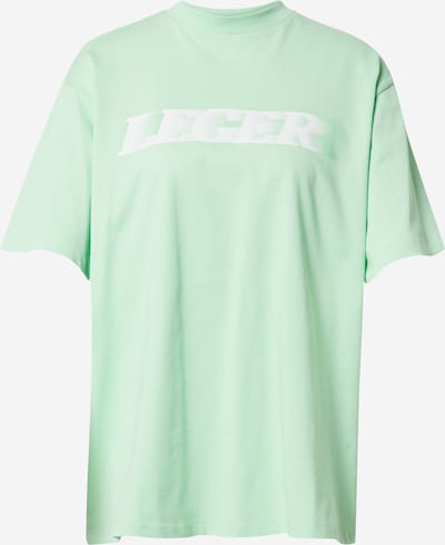 Tricou 'Eloy' LeGer by Lena Gercke pe verde mentă / alb, Vizualizare produs