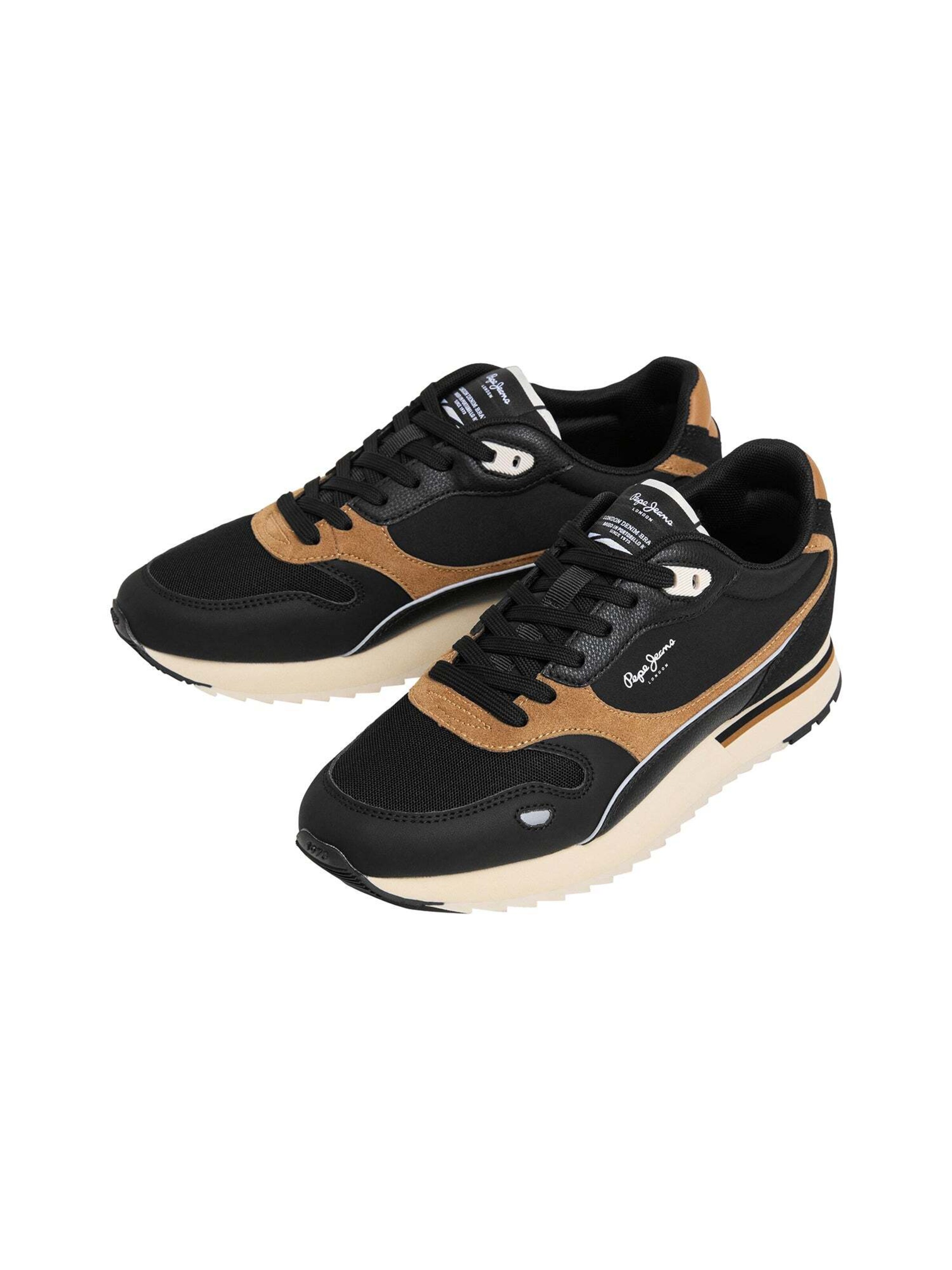 Pepe Jeans Platform trainers 'Bexley Essence' in Black