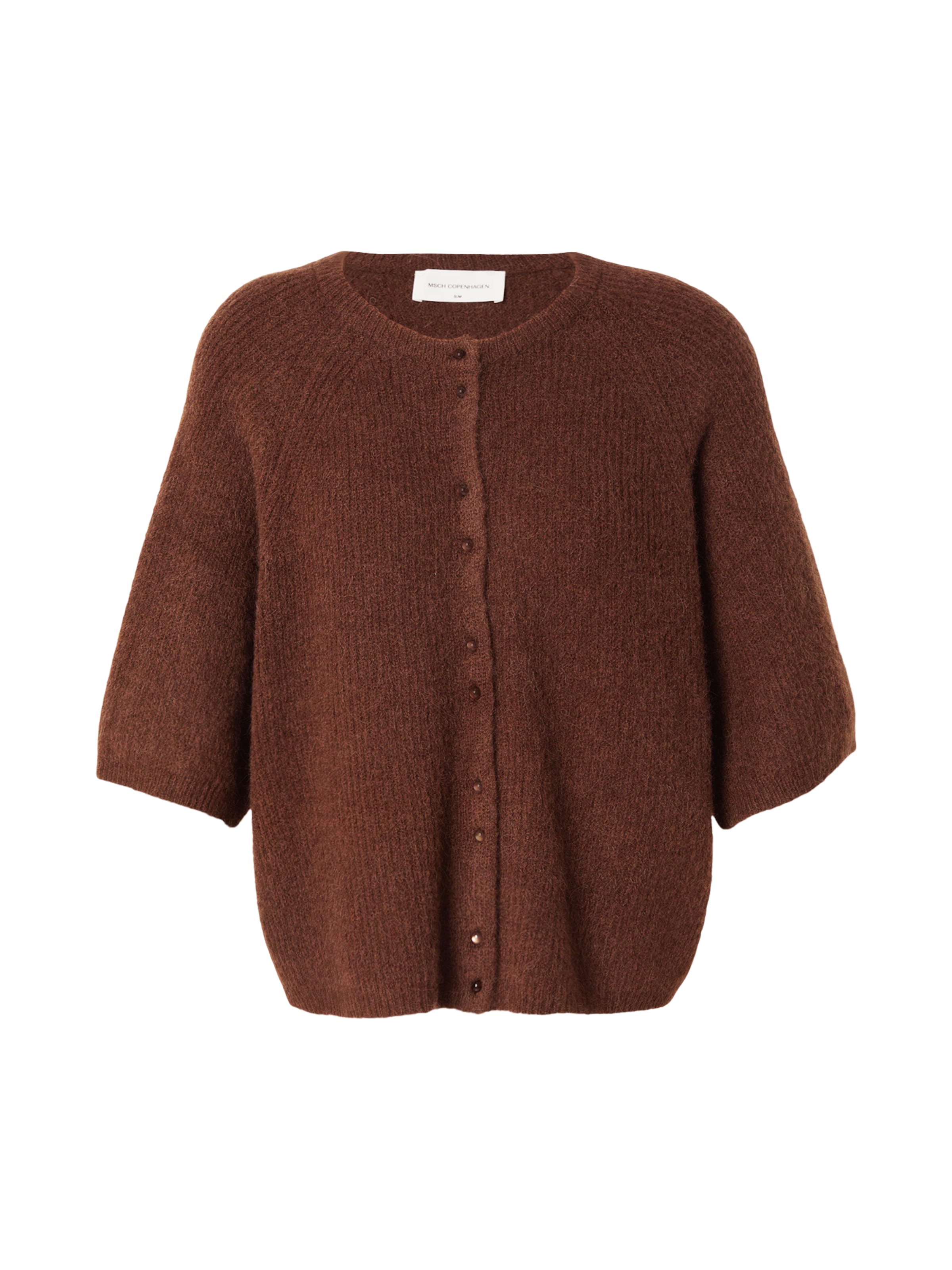Cardigan 'Bondie Hope' MSCH COPENHAGEN en marron : devant
