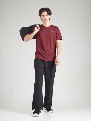 PUMA Performance shirt 'Tad Essentials' in Red