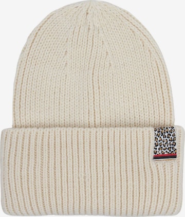 SAMAYA Beanie in Beige: front