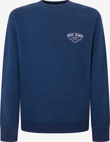 Pepe Jeans Sweatshirt 'RILEY' in Blue: front