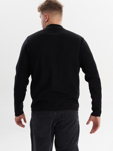 Dxnmxrk Strickjacke 'DXGeorg' in Schwarz