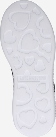 Love Moschino Rövid szárú sportcipők 'LOVE RUNNING' - fekete