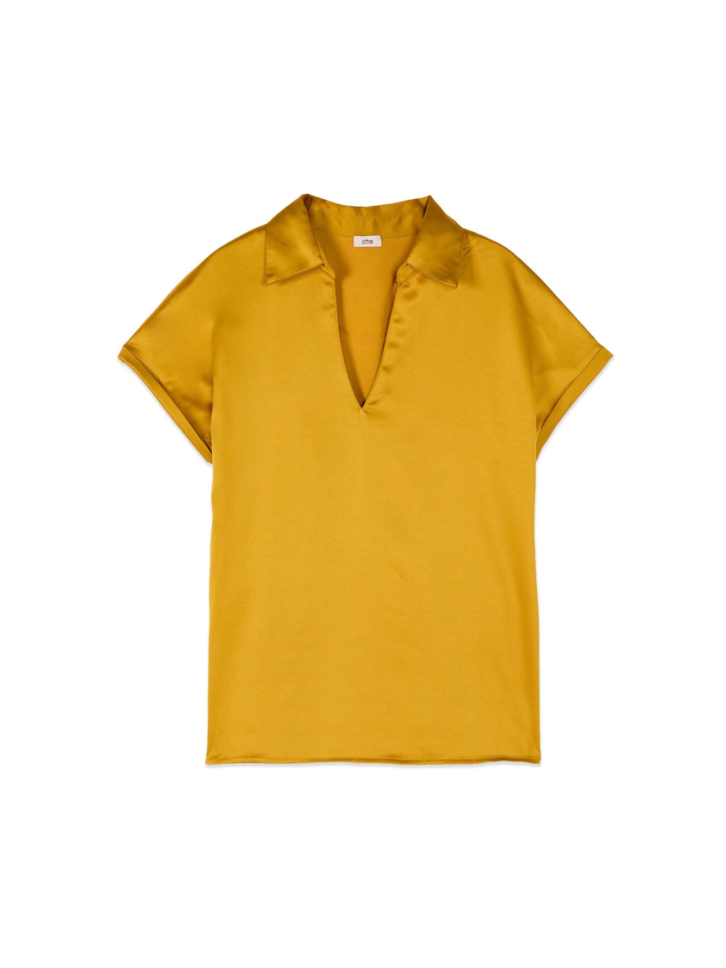 oltre Top in Yellow: front