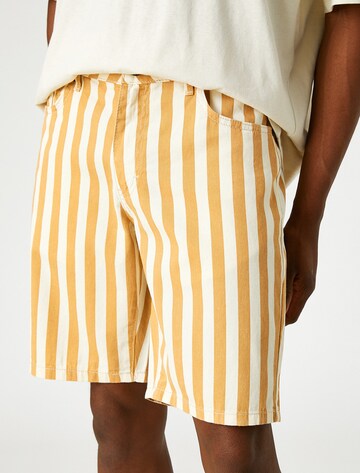 Koton Regular Broek in Bruin