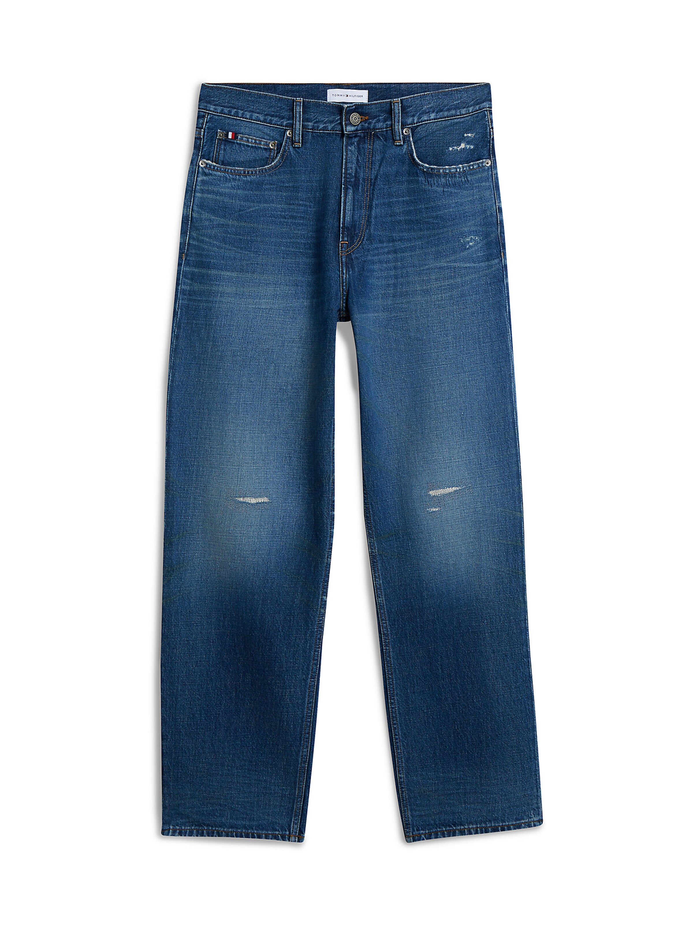 TOMMY HILFIGER Regular Jeans 'River' in Blauw: voorkant