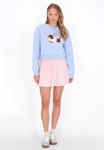 Sweat-shirt 'Pop' MYMO en bleu