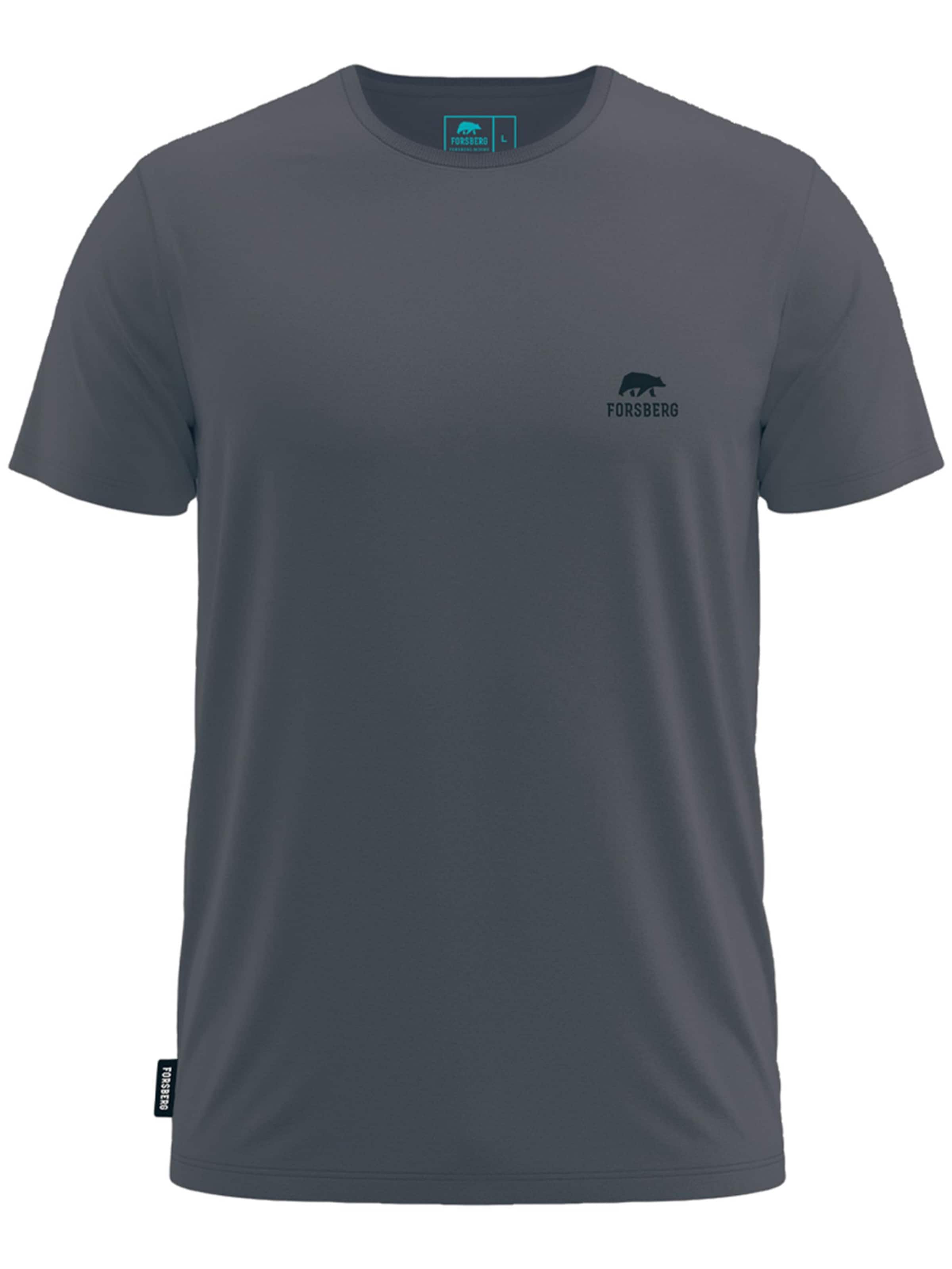 FORSBERG Shirt in Grau: Vorderseite