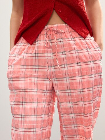 Wide Leg Pantalon Next en rose