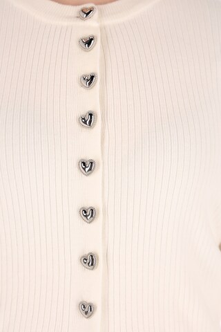sweeties by leo Knit cardigan in White