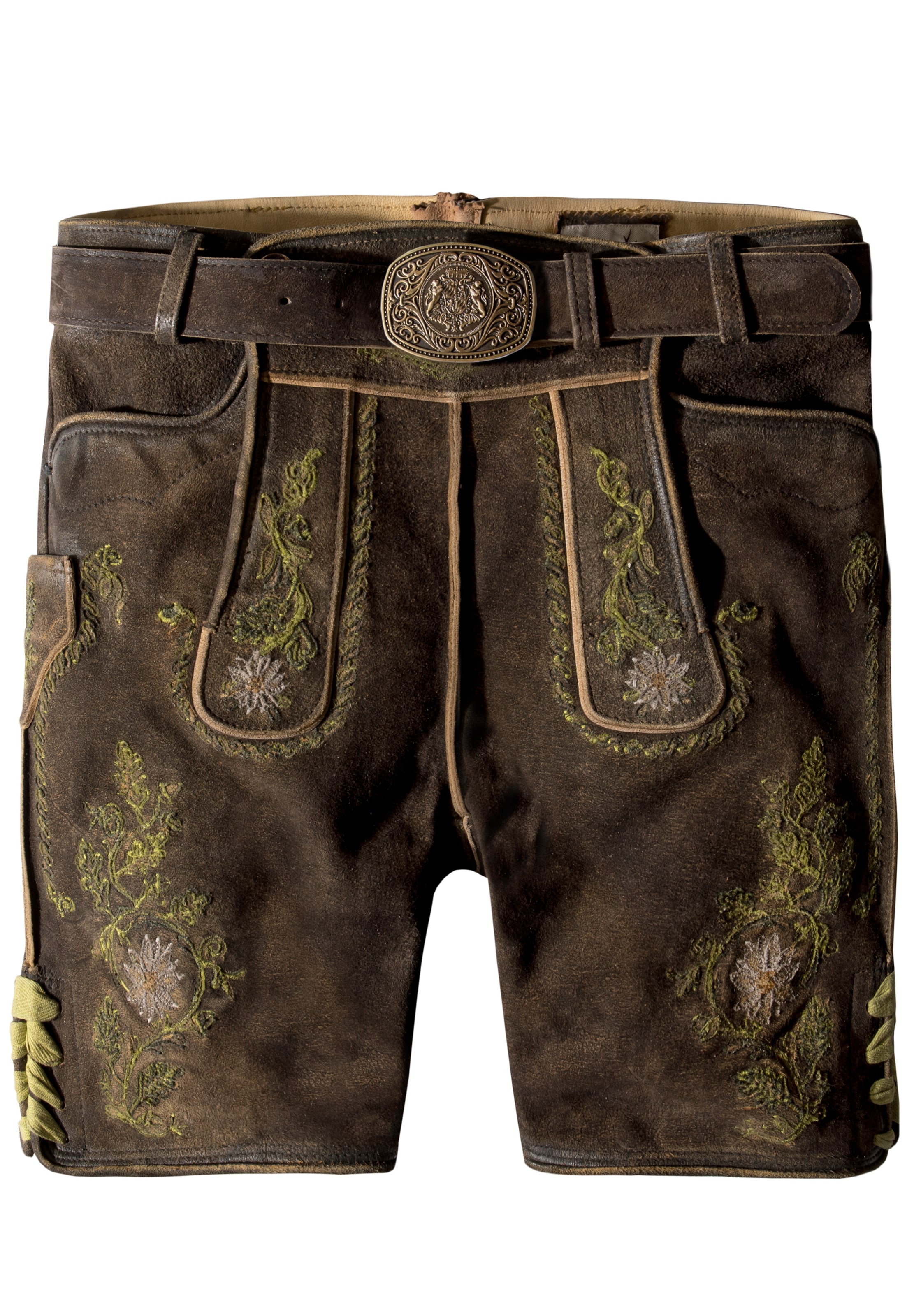 Stockerpoint leren broek artur, ahorn, 58