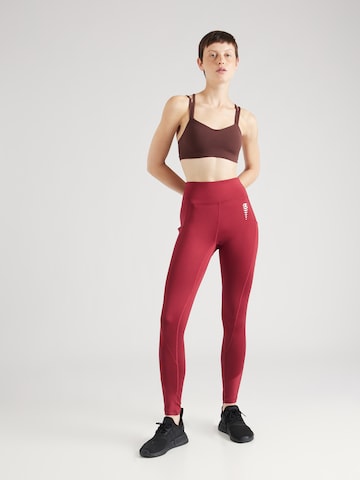 Champion Authentic Athletic Apparel Skinny Παντελόνι φόρμας σε κόκκινο