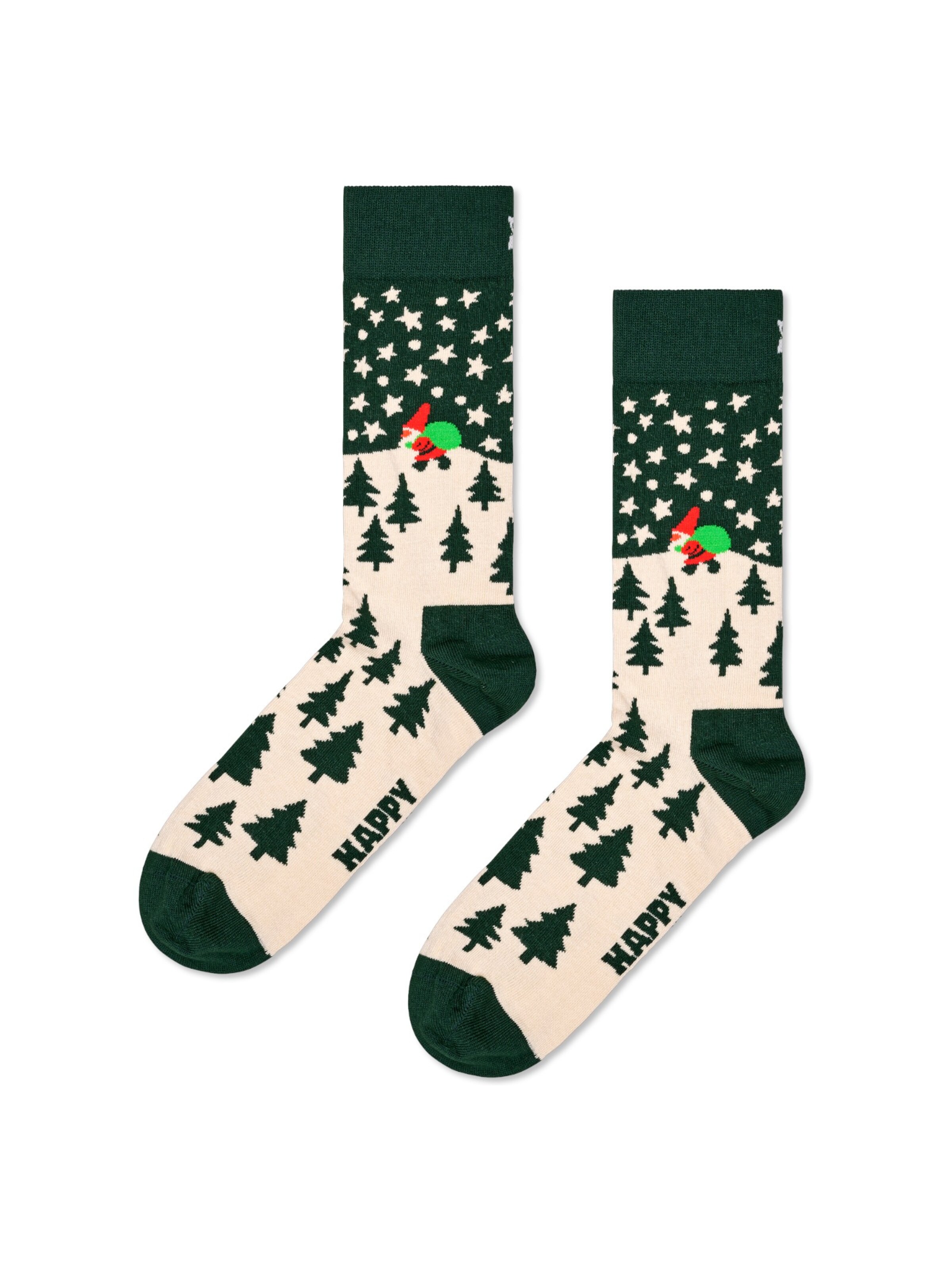 Chaussettes '3-Pack Holiday Socks' Happy Socks en vert