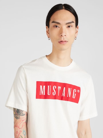 MUSTANG Shirt 'Austin' in Beige