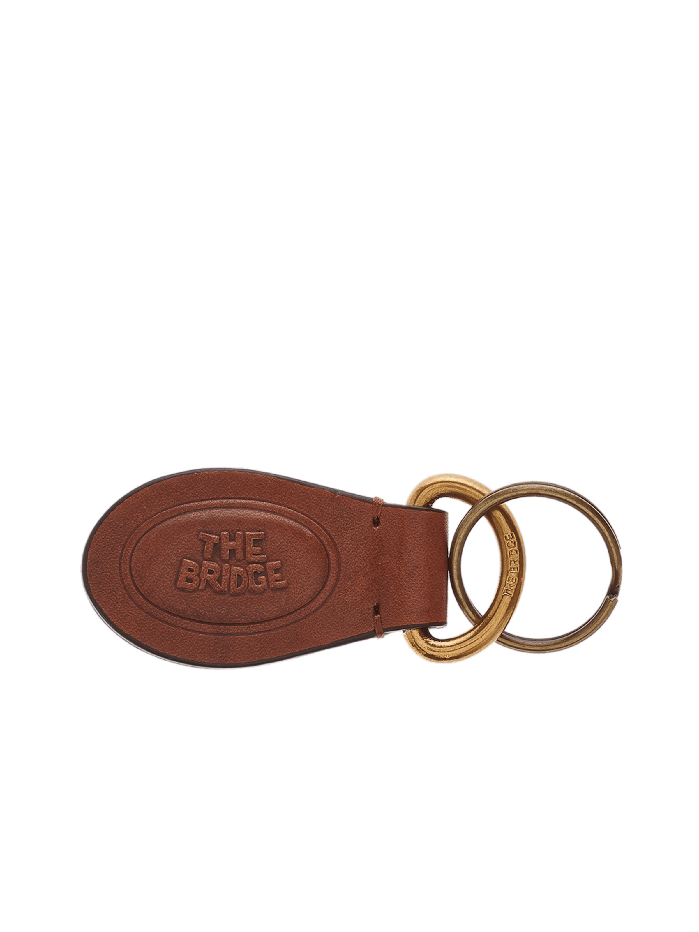 The Bridge Sleutelhanger in One Size in de kleur Bruin, Productweergave