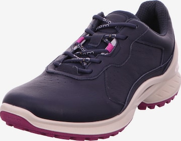 ECCO Lace-Up Shoes in Blue: front
