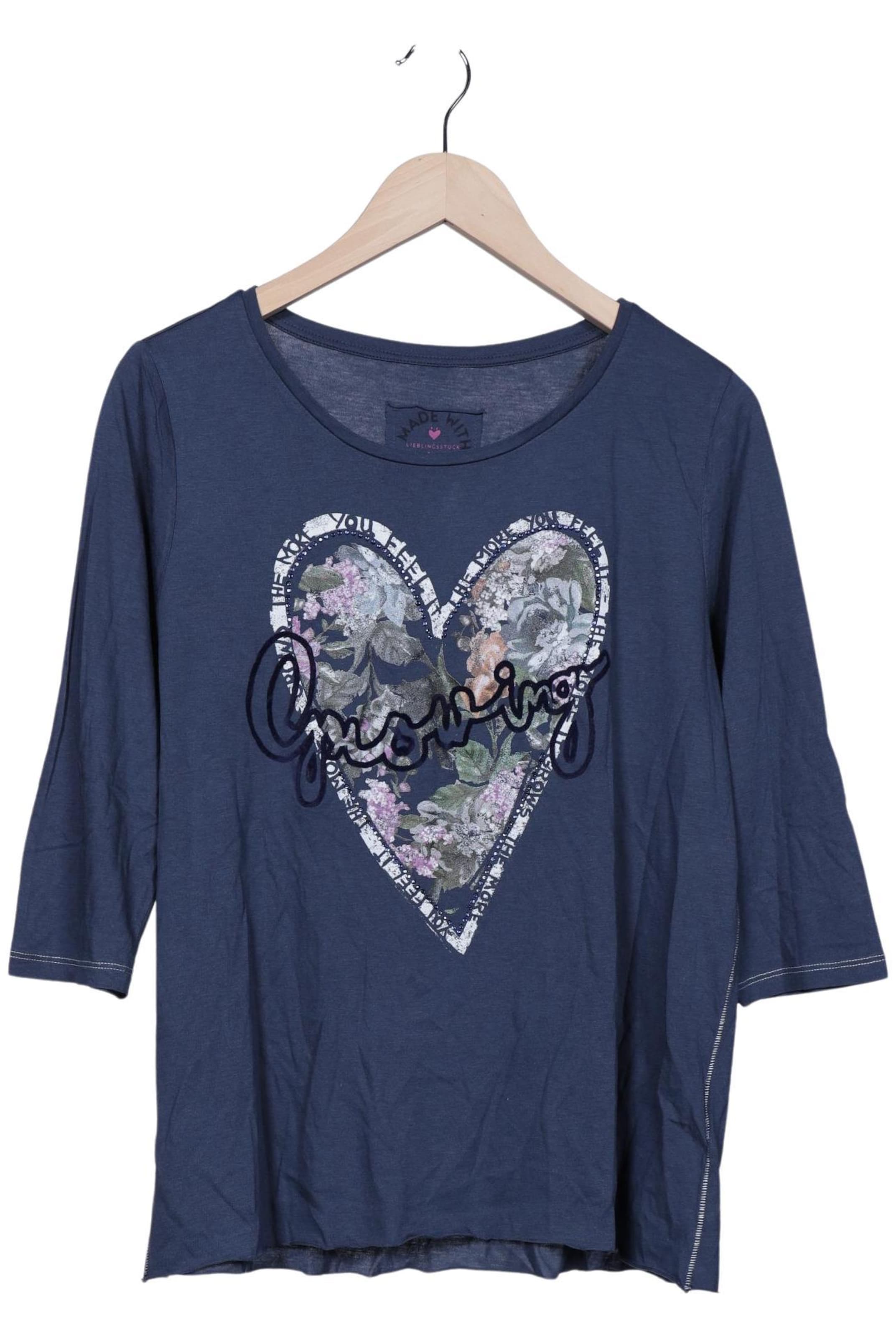 LIEBLINGSSTÜCK Top & Shirt in XL in Blue: front