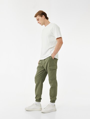 Koton Tapered Cargo trousers in Green