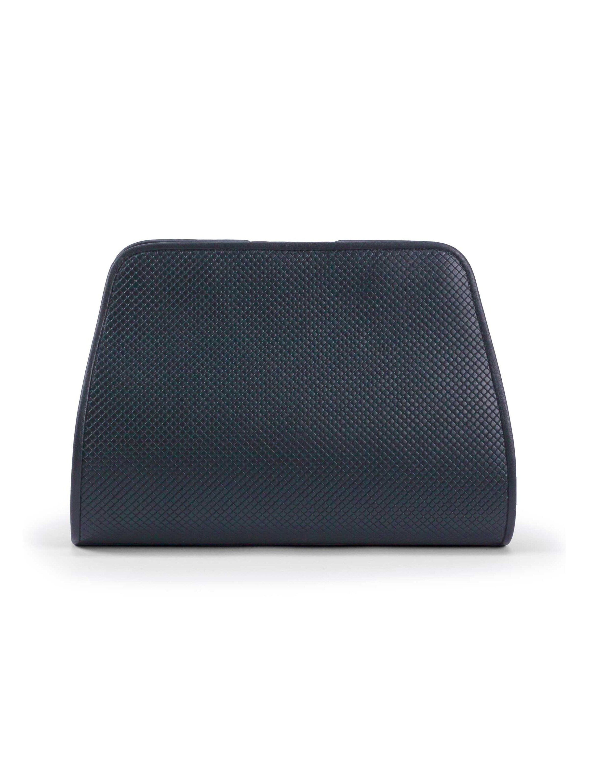 Gretchen Clutch in Blue: front