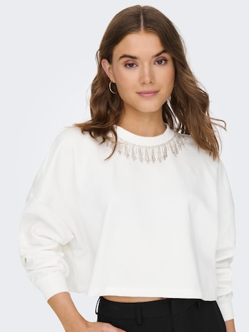 ONLY Sweatshirt 'RHINE' in White