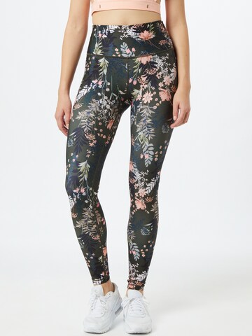 Athlecia Skinny Sportbroek 'Franzine' in Zwart: voorkant