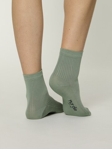 Chaussettes ' Unisex Colour Farbige Sneaker kurz Frottesohle ' Nur Die en vert