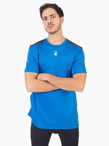 Spyder - Camiseta funcional en azul